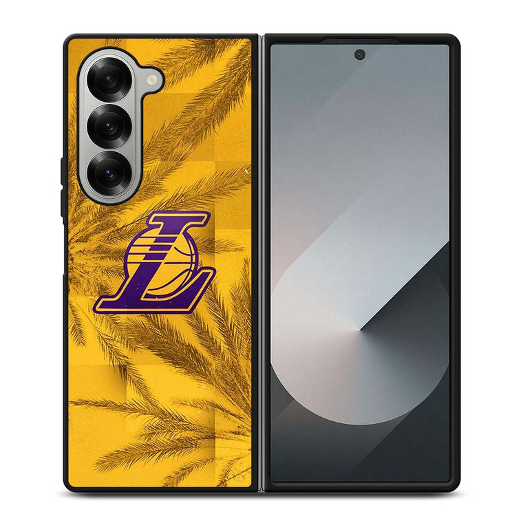 LA LAKERS LOS ANGELES LOGO Samsung Galaxy Z Fold 6 Case Cover