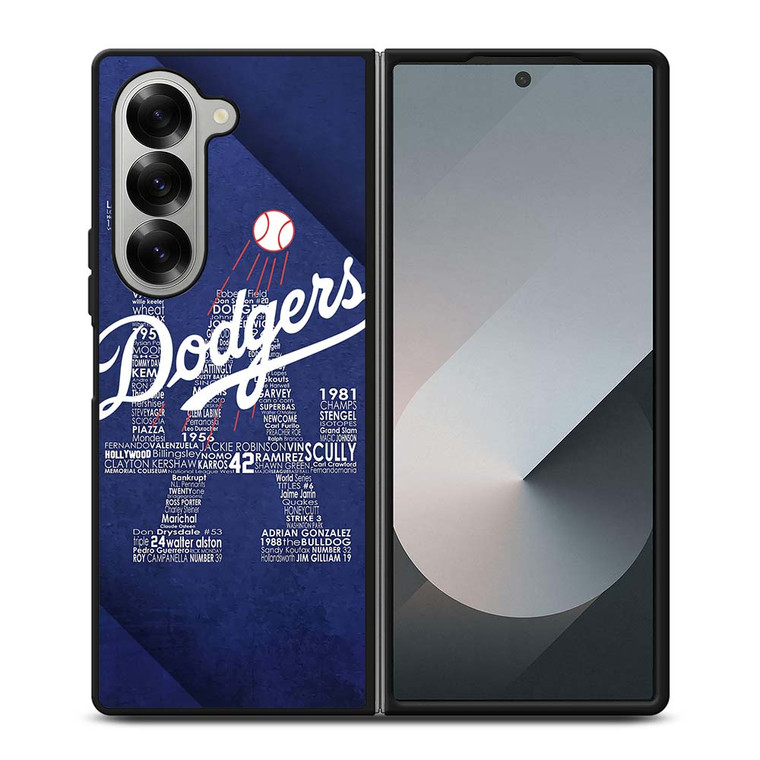 LA LOS ANGELES DODGERS LA Samsung Galaxy Z Fold 6 Case Cover