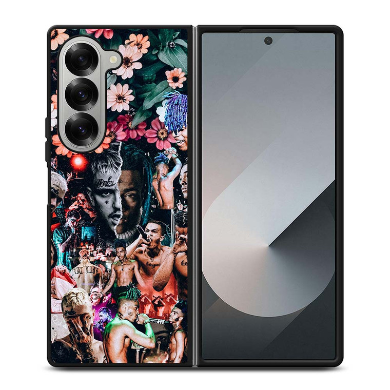 LIL PEEP XXXTENTATION COLLAGE Samsung Galaxy Z Fold 6 Case Cover