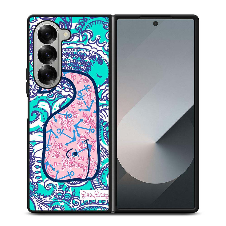 LILLY PULITZER VINEYARD VINES Samsung Galaxy Z Fold 6 Case Cover