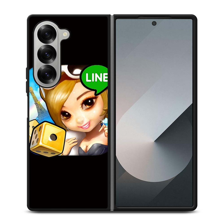 LINE ANDROID Samsung Galaxy Z Fold 6 Case Cover