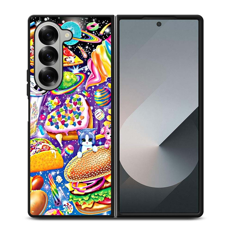 LISA FRANK FOOD Samsung Galaxy Z Fold 6 Case Cover