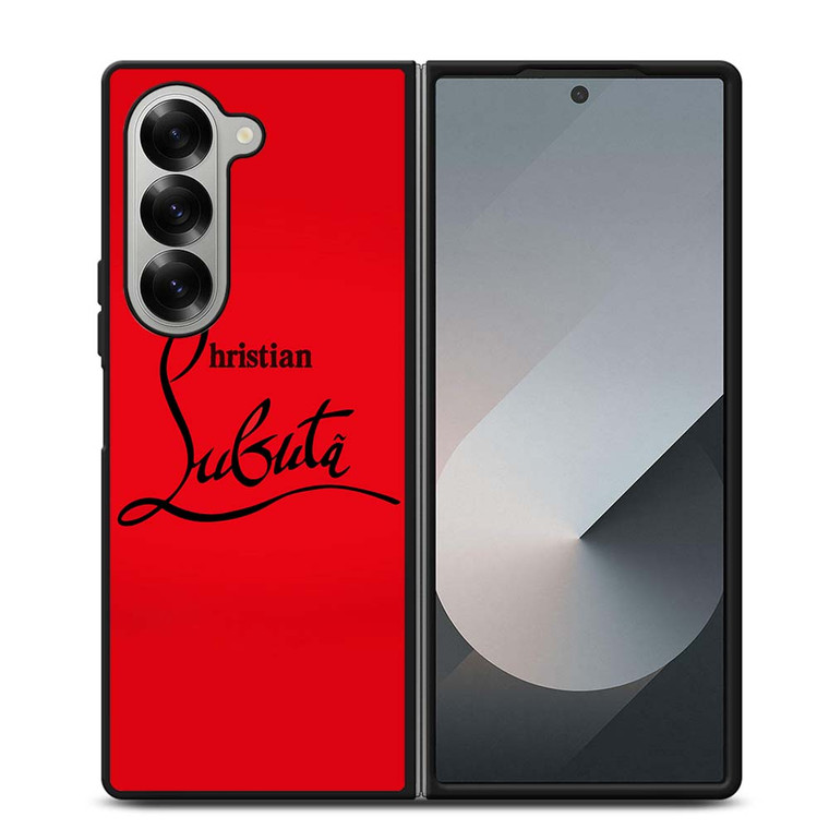 LOUBOUTIN LOGO Samsung Galaxy Z Fold 6 Case Cover