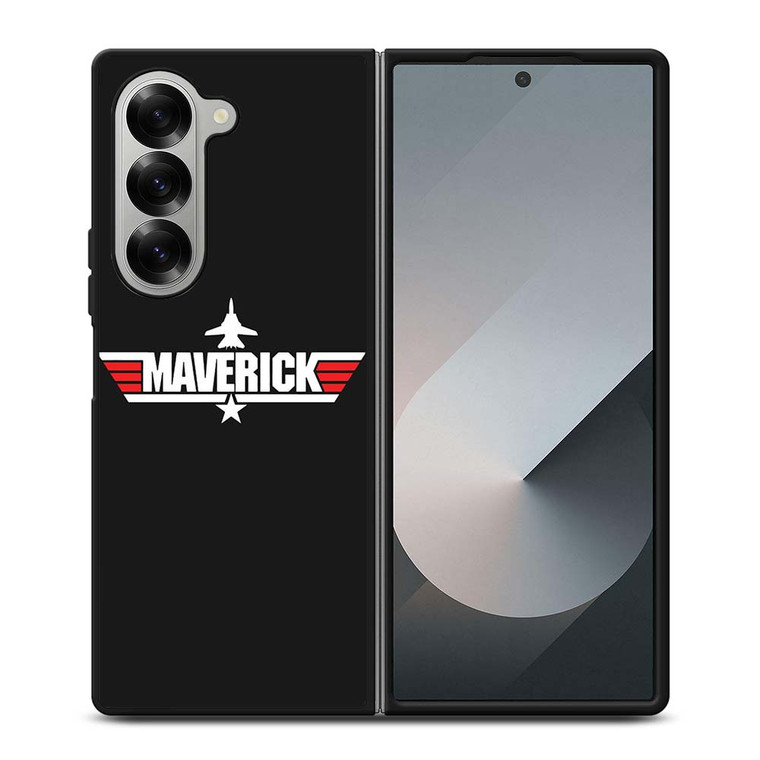 MAVERICK TOP GUN LOGO Samsung Galaxy Z Fold 6 Case Cover