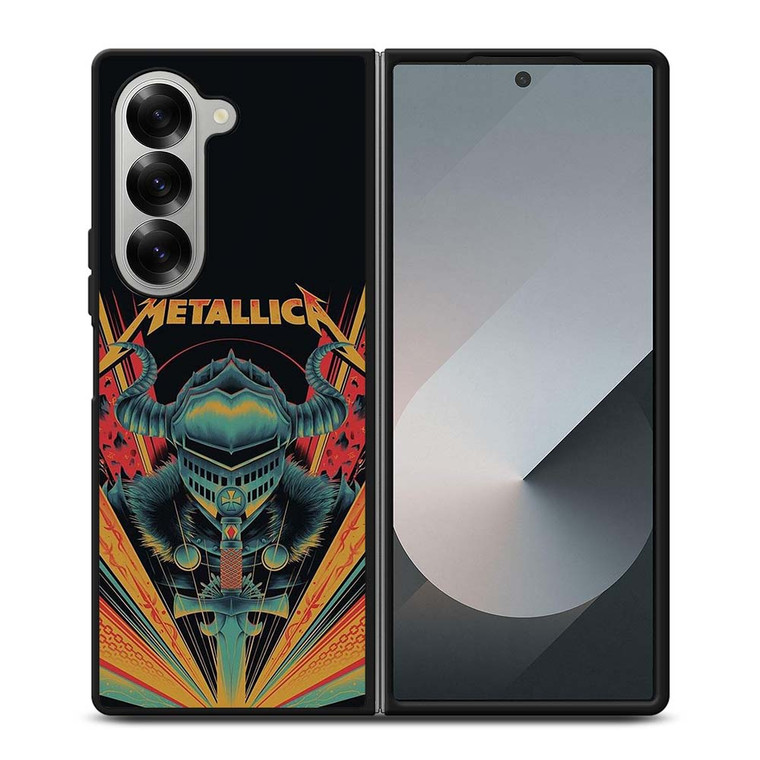 METALLICA LOGO KNIGHT Samsung Galaxy Z Fold 6 Case Cover METALLICA LOGO KNIGHT Samsung Galaxy Z Fold 6 Case Cover