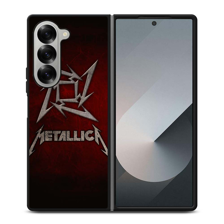 METALLICA ROCK BAND SYMBOL Samsung Galaxy Z Fold 6 Case Cover METALLICA ROCK BAND SYMBOL Samsung Galaxy Z Fold 6 Case Cover