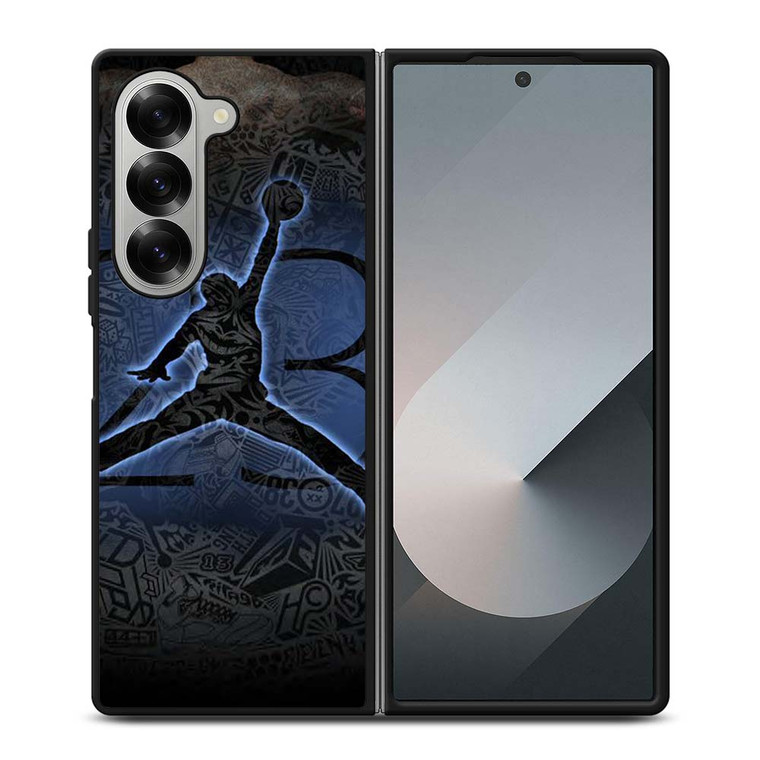 MICHAEL JORDAN AIR JORDAN ART Samsung Galaxy Z Fold 6 Case Cover