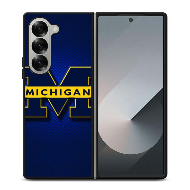 MICHIGAN WOLVERINE SYMBOL LOGO Samsung Galaxy Z Fold 6 Case Cover