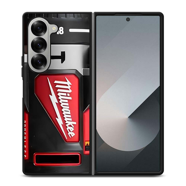 MILWAUKEE TOOL BRUSHLESS DRILL Samsung Galaxy Z Fold 6 Case Cover