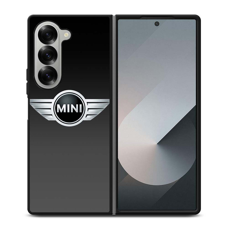 MINI COPER BLACK LOGO Samsung Galaxy Z Fold 6 Case Cover