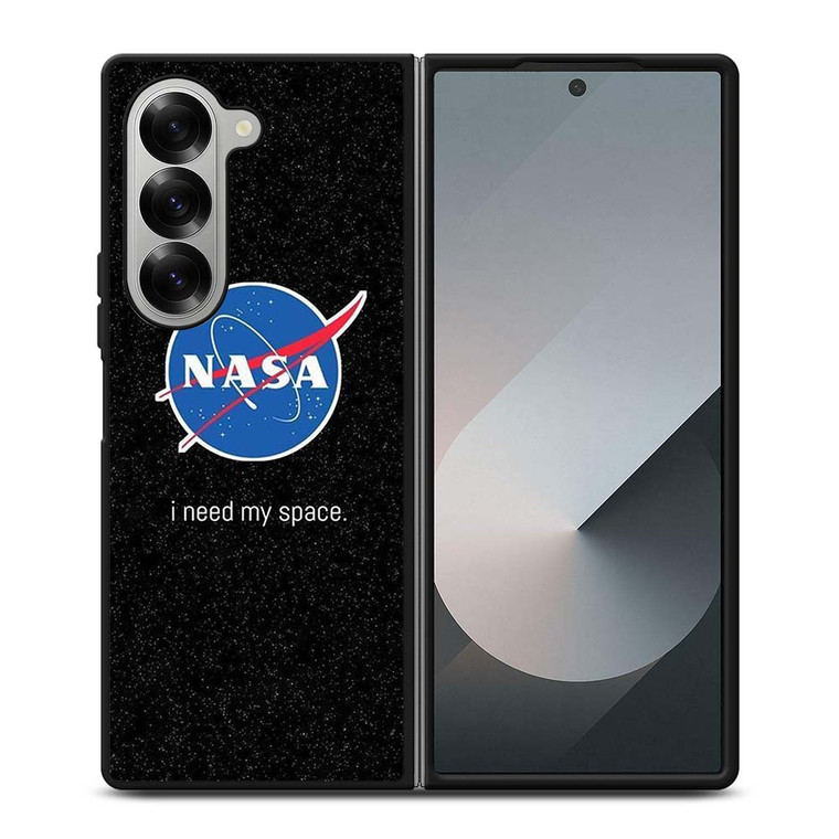 NASA I NEED MY SPACE Samsung Galaxy Z Fold 6 Case Cover