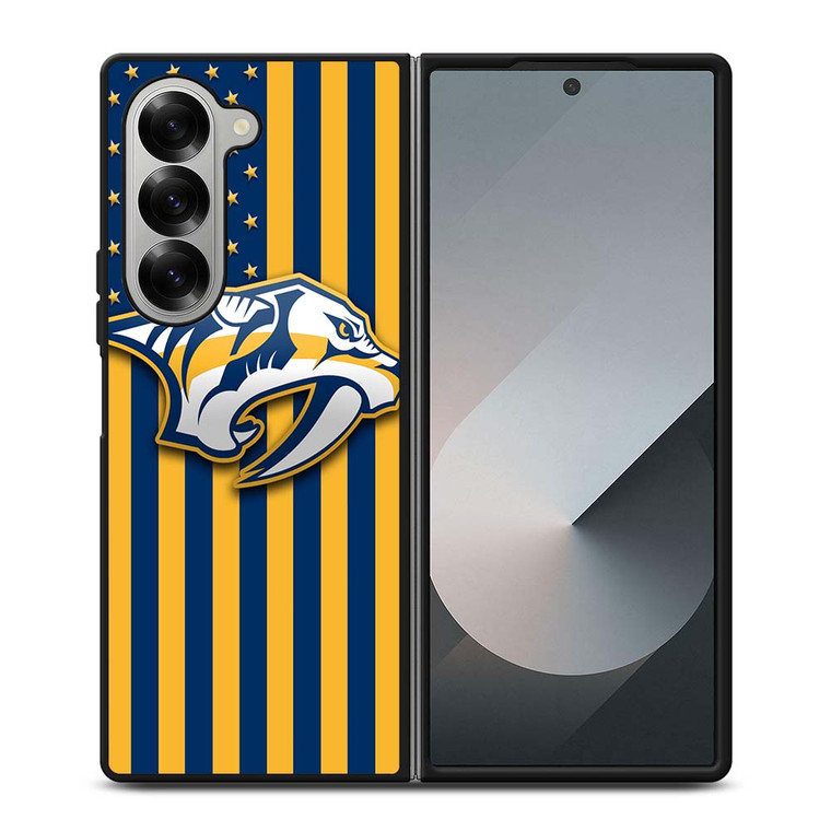 NASHVILLE PREDATORS Samsung Galaxy Z Fold 6 Case Cover