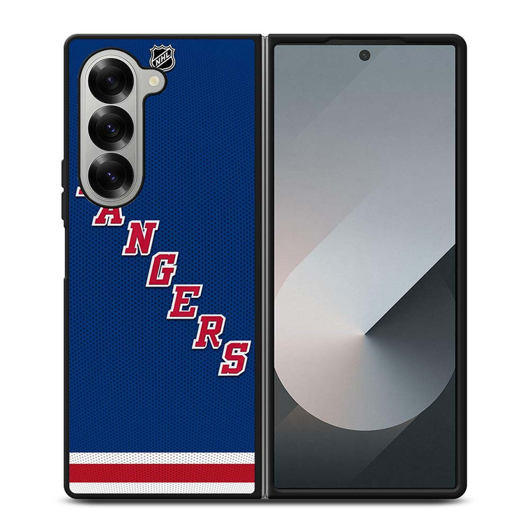 NEW YORK RANGERS NHL LOGO TEAM Samsung Galaxy Z Fold 6 Case Cover