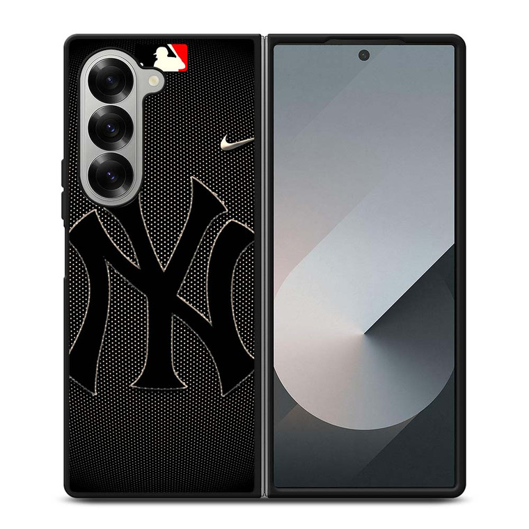NEW YORK YANKEES BASEBALL MLB BLACK Samsung Galaxy Z Fold 6 Case Cover