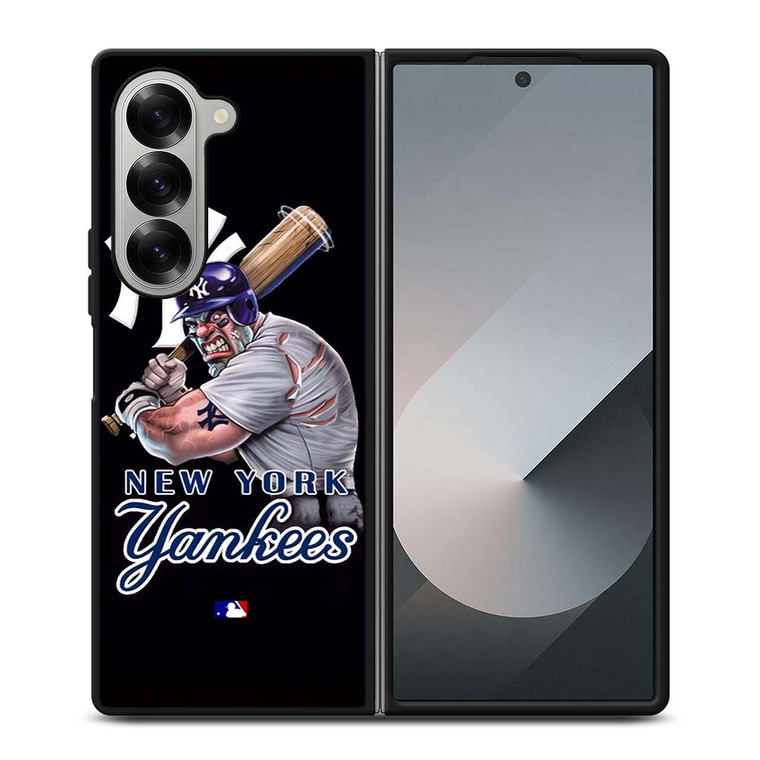 NEW YORK YANKEES BASEBALL MLB LOGO Samsung Galaxy Z Fold 6 Case Cover