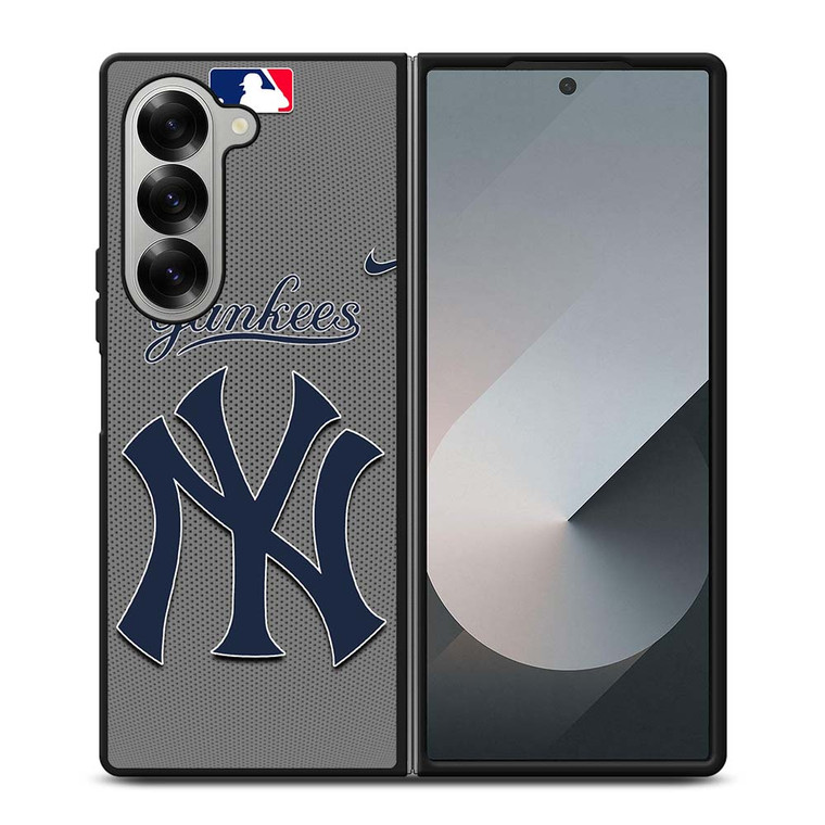 NEW YORK YANKEES LOGO MLB Samsung Galaxy Z Fold 6 Case Cover