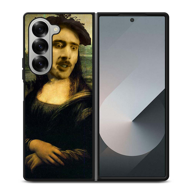 NICOLAS CAGE MONALISA 1 Samsung Galaxy Z Fold 6 Case Cover