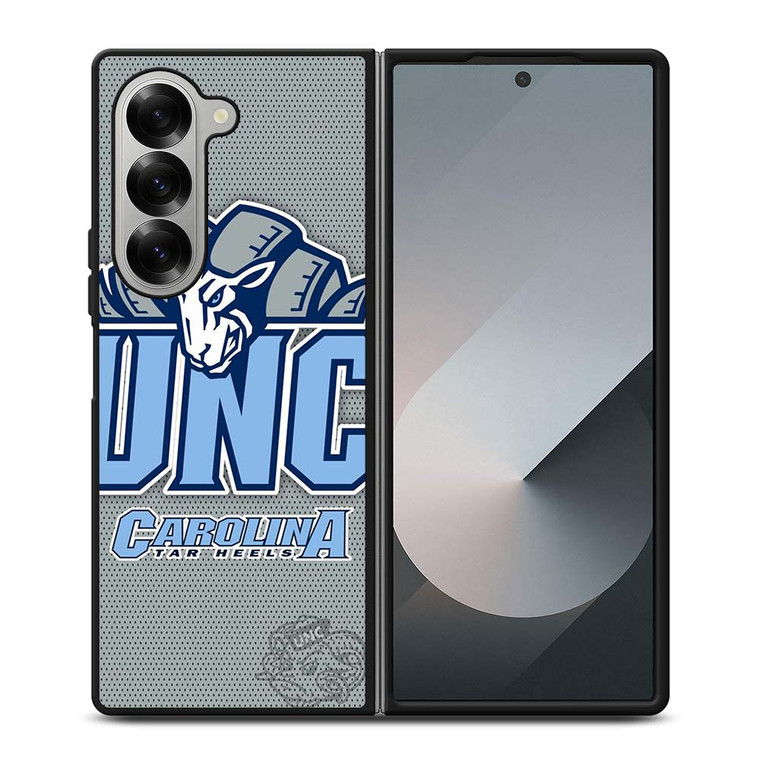 NORTH CAROLINA TAR HEELS UNIVERSITY FOOTBALL LOGO Samsung Galaxy Z Fold 6 Case Cover