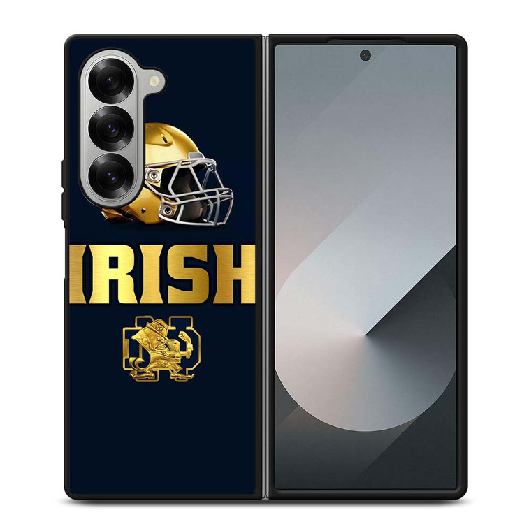 NOTRE DAME IRISH ND GOLD Samsung Galaxy Z Fold 6 Case Cover