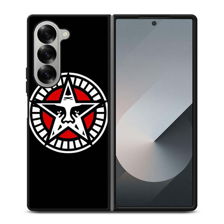OBEY CLOTHING LOGO BADGE Samsung Galaxy Z Fold 6 Case Cover