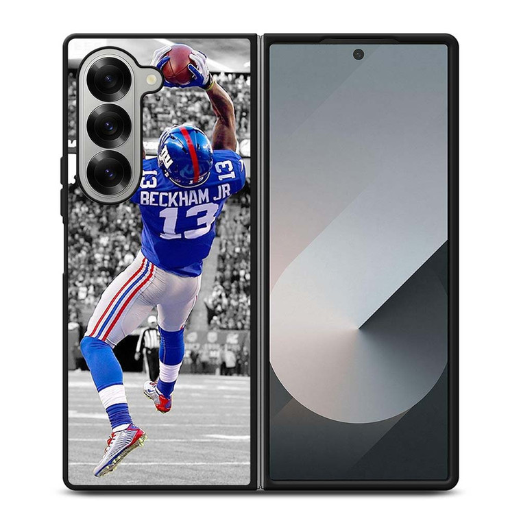 ODELL BECKHAM JR CATCH BALL NEW YORK GIANTS Samsung Galaxy Z Fold 6 Case Cover