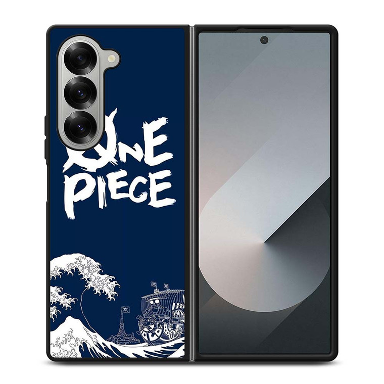 ONE PIECE BLUE ART Samsung Galaxy Z Fold 6 Case Cover