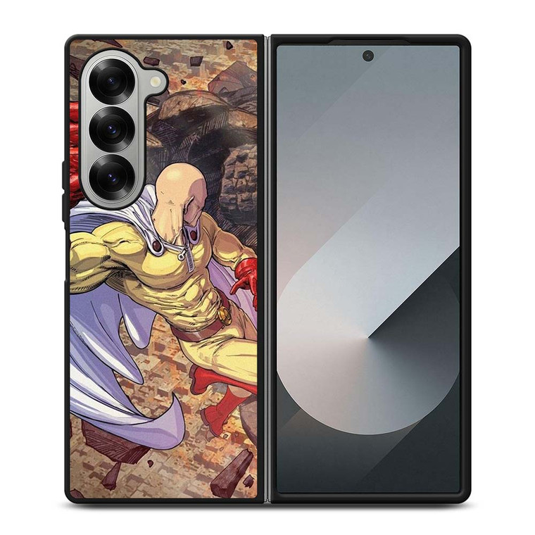 ONE PUNCH MAN SAITAMA MANGA Samsung Galaxy Z Fold 6 Case Cover