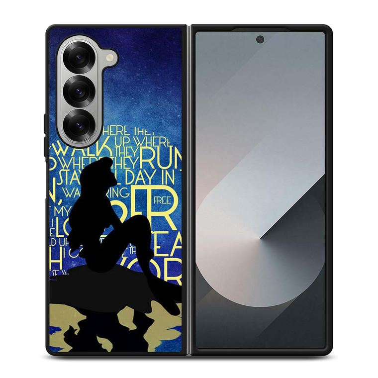 PART OF YOUR WORLD ARIEL LITTLE MERMAID Samsung Galaxy Z Fold 6 Case Cover