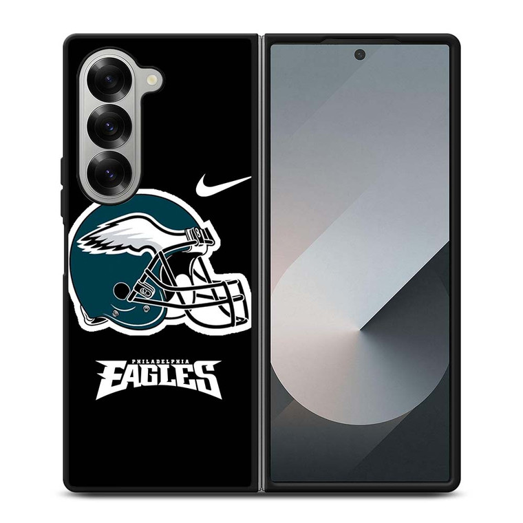 PHILADELPHIA EAGLES NFL HELMET Samsung Galaxy Z Fold 6 Case Cover