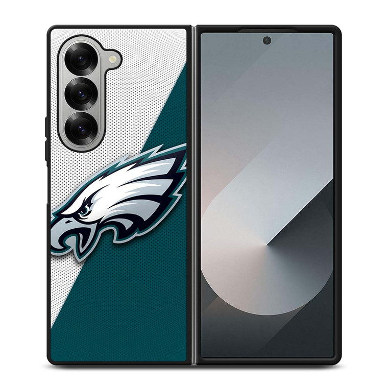 PHILADELPHIA EAGLES NFL STRIPS Samsung Galaxy Z Fold 6 Case Cover