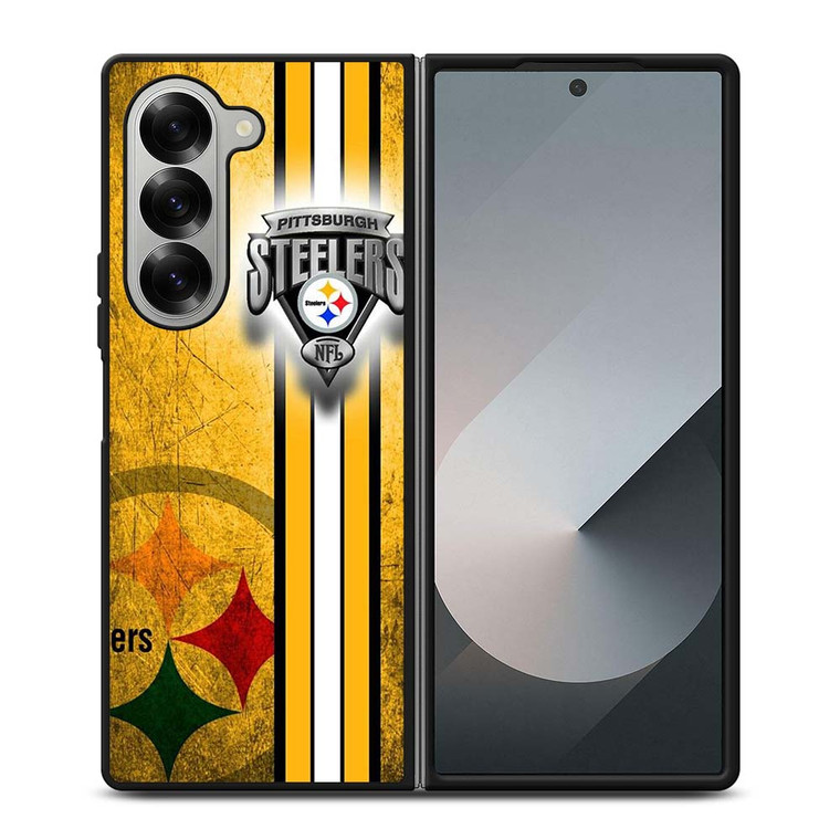 PITTSBURGH STEELERS FOOTBALL LOGO ICON Samsung Galaxy Z Fold 6 Case Cover