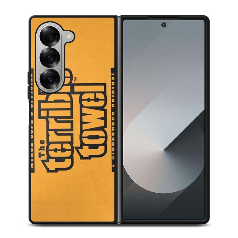 PITTSBURGH STEELERS TOWEL Samsung Galaxy Z Fold 6 Case Cover