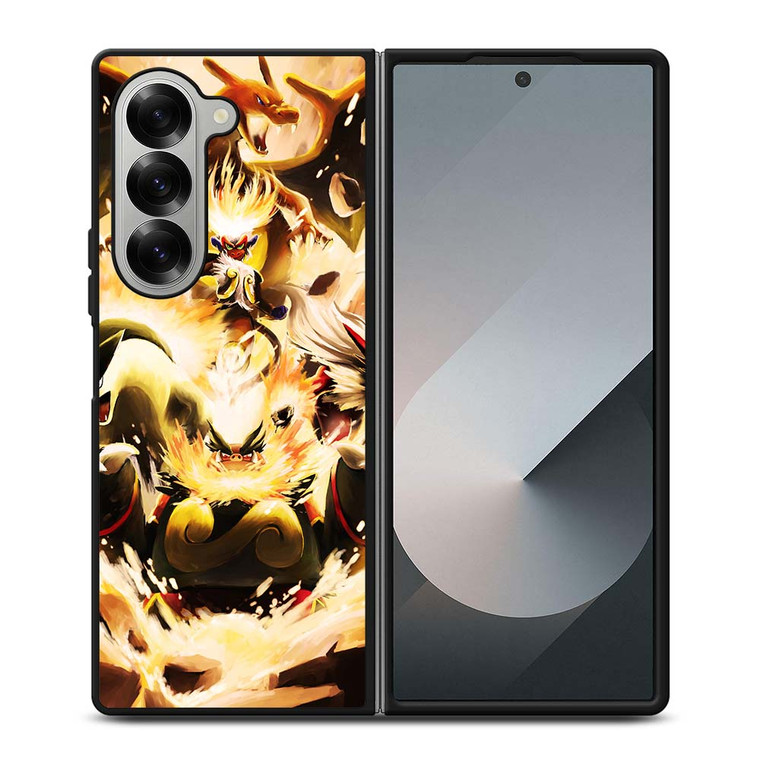 POKEMON CHARIZARD INFERNAPE Samsung Galaxy Z Fold 6 Case Cover