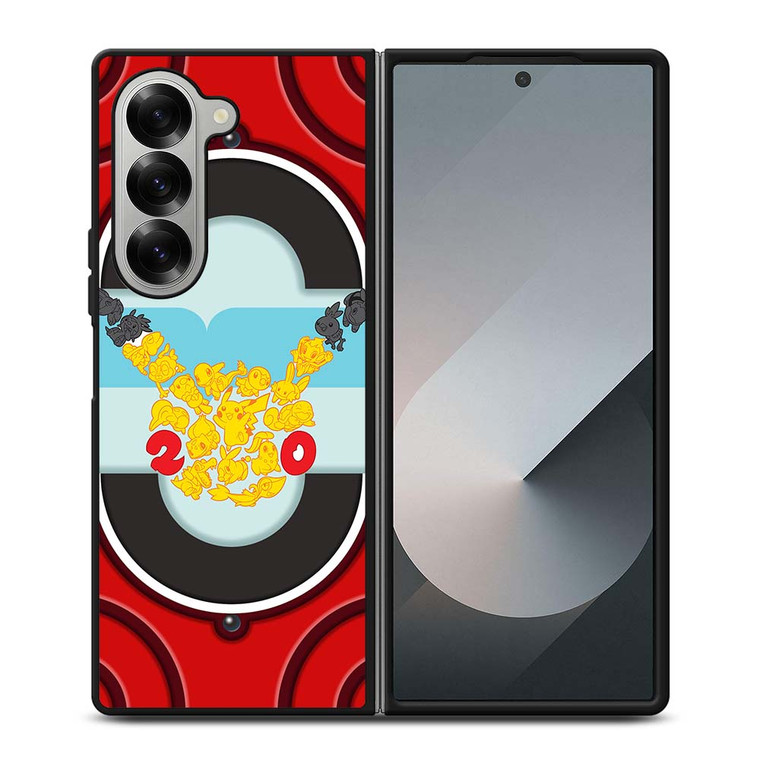POKEMON TRAINER'S KALOS POKEDEX Samsung Galaxy Z Fold 6 Case Cover