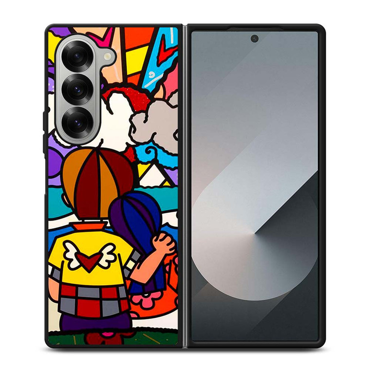 POP ART ROMERO BRITTO Samsung Galaxy Z Fold 6 Case Cover POP ART ROMERO BRITTO Samsung Galaxy Z Fold 6 Case Cover