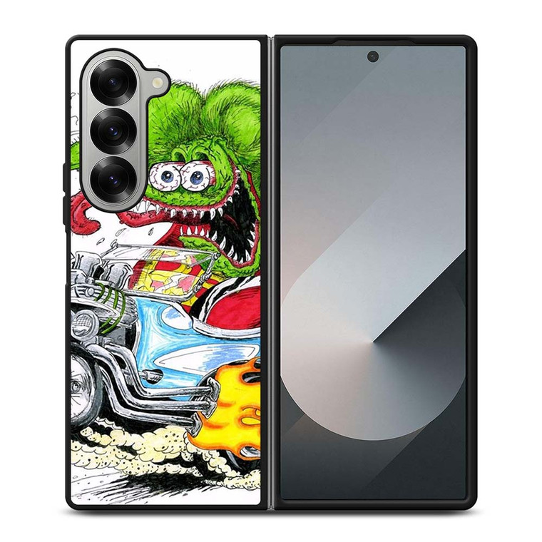 RAT FINK HOT ROD Samsung Galaxy Z Fold 6 Case Cover