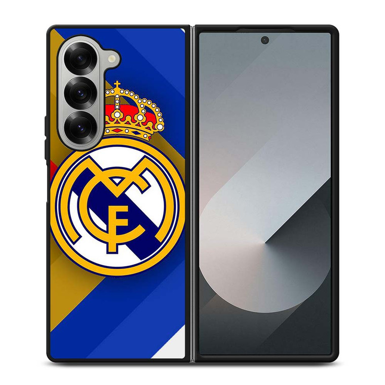 REAL MADRID EL REAL Samsung Galaxy Z Fold 6 Case Cover REAL MADRID EL REAL Samsung Galaxy Z Fold 6 Case Cover