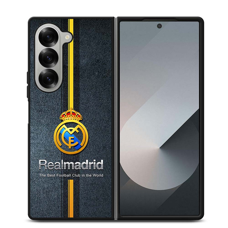 REAL MADRID SPAIN LOGO 2 Samsung Galaxy Z Fold 6 Case Cover