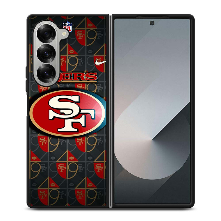 SAN FRANCISCO 49ERS NFL FOOTBALL TEAM LOGO Samsung Galaxy Z Fold 6 Case Cover SAN FRANCISCO 49ERS NFL FOOTBALL TEAM LOGO Samsung Galaxy Z Fold 6 Case Cover