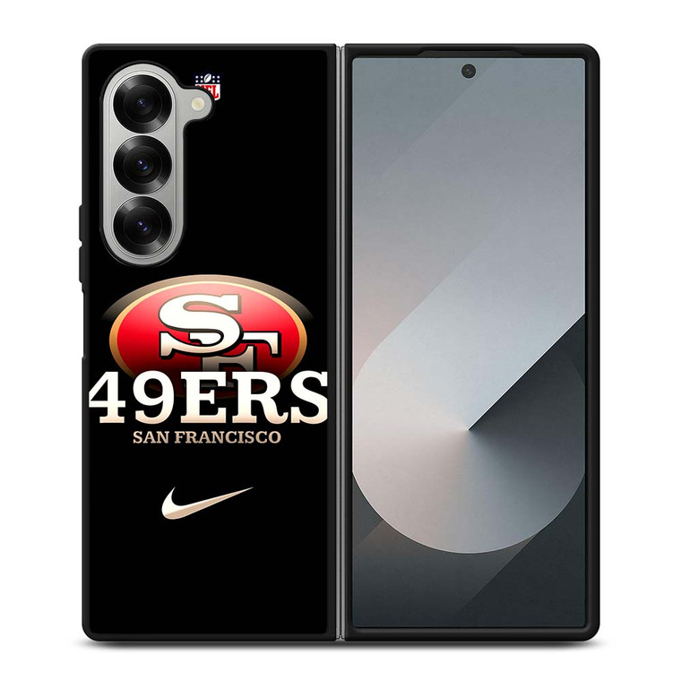 SAN FRANCISCO 49ERS NIKE Samsung Galaxy Z Fold 6 Case Cover SAN FRANCISCO 49ERS NIKE Samsung Galaxy Z Fold 6 Case Cover