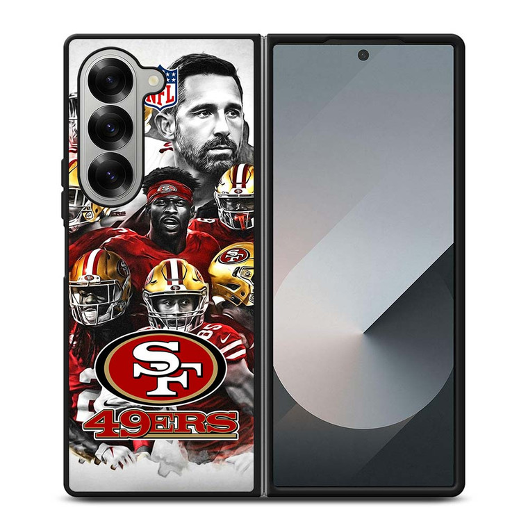 SAN FRANCISCO 49ERS TEAM FOOTBALL NFL Samsung Galaxy Z Fold 6 Case Cover SAN FRANCISCO 49ERS TEAM FOOTBALL NFL Samsung Galaxy Z Fold 6 Case Cover