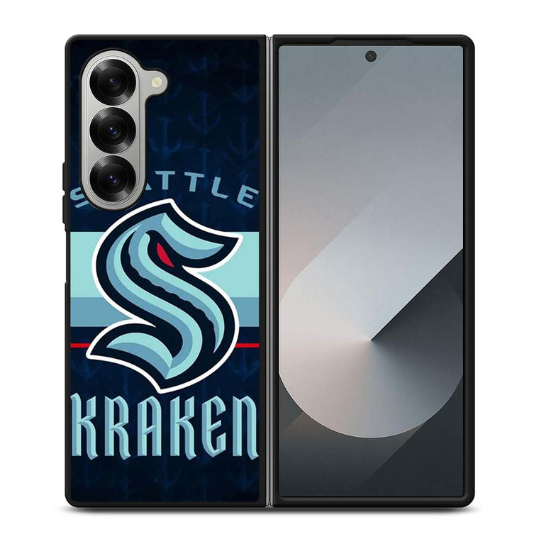 SEATTLE KRAKEN HOCKEY CLUB LOGO Samsung Galaxy Z Fold 6 Case Cover