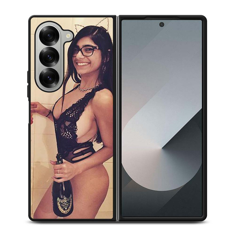 SEXY MIA KHALIFA Samsung Galaxy Z Fold 6 Case Cover