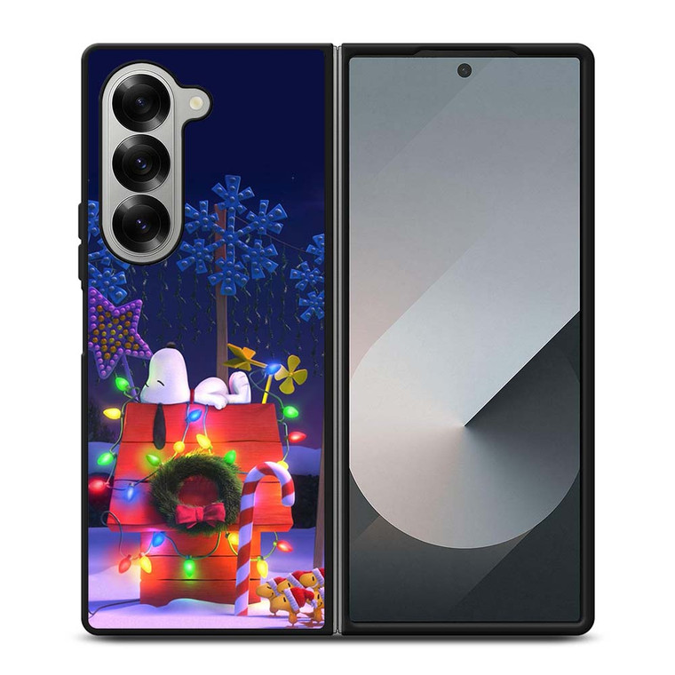 SNOOPY CHRISTMAS THE PEANUTS Samsung Galaxy Z Fold 6 Case Cover