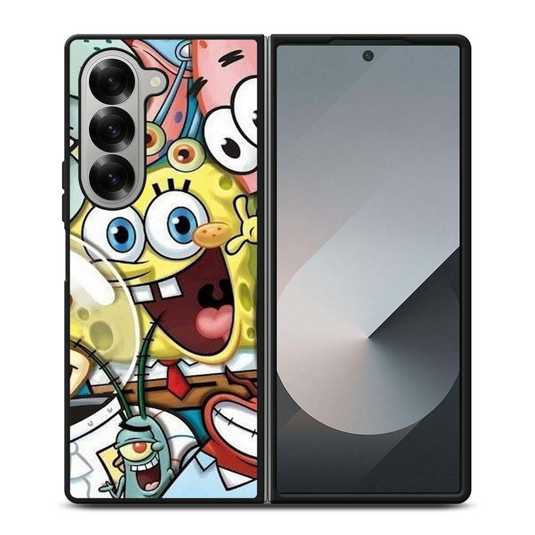 SPONGEBOB AND FRIENDS Samsung Galaxy Z Fold 6 Case Cover SPONGEBOB AND FRIENDS Samsung Galaxy Z Fold 6 Case Cover