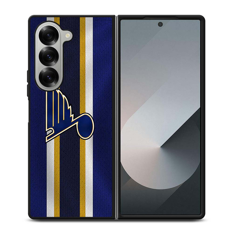 ST LOUIS BLUES LOGO FLAG Samsung Galaxy Z Fold 6 Case Cover ST LOUIS BLUES LOGO FLAG Samsung Galaxy Z Fold 6 Case Cover