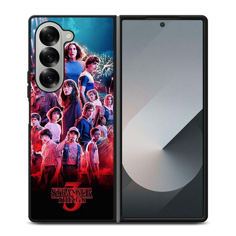 STRANGER THINGS VOL 3 Samsung Galaxy Z Fold 6 Case Cover