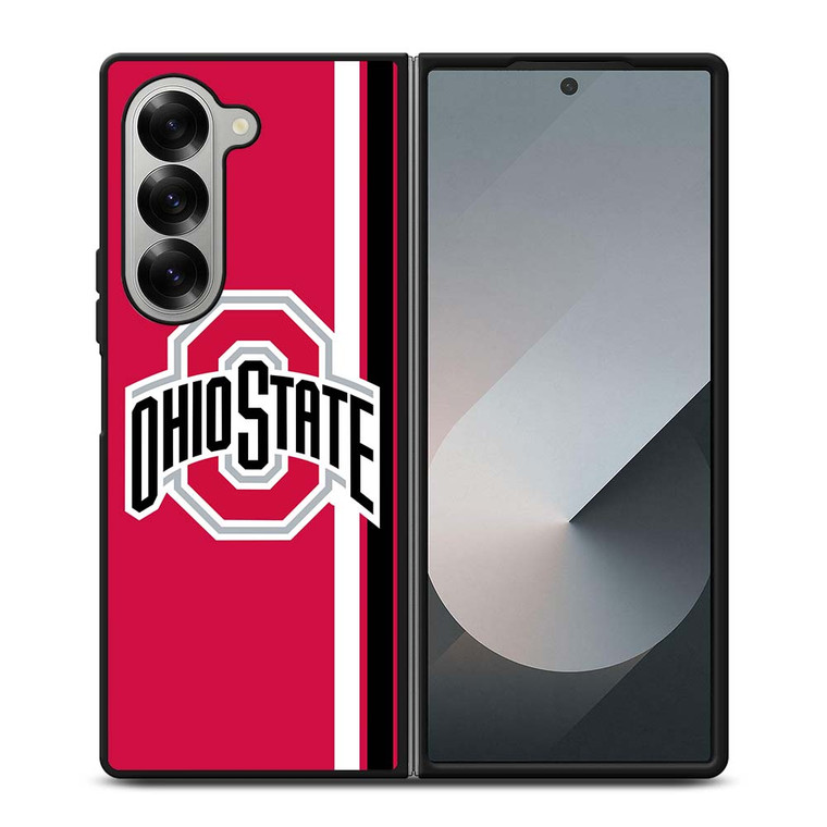 STRIPS OHIO STATE FOOTBALL TEAM Samsung Galaxy Z Fold 6 Case Cover