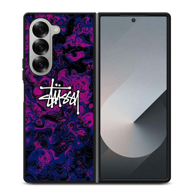 STUSSY LOGO ART Samsung Galaxy Z Fold 6 Case Cover STUSSY LOGO ART Samsung Galaxy Z Fold 6 Case Cover