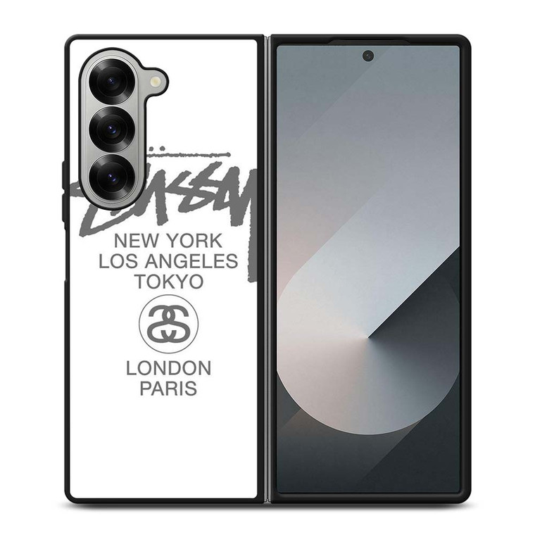 STUSSY LOGO Samsung Galaxy Z Fold 6 Case Cover STUSSY LOGO Samsung Galaxy Z Fold 6 Case Cover
